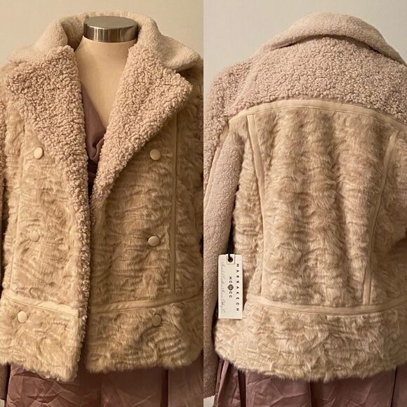 Marrakech
Women's White Thea Sherpa Jacket - Picture 5 of 7